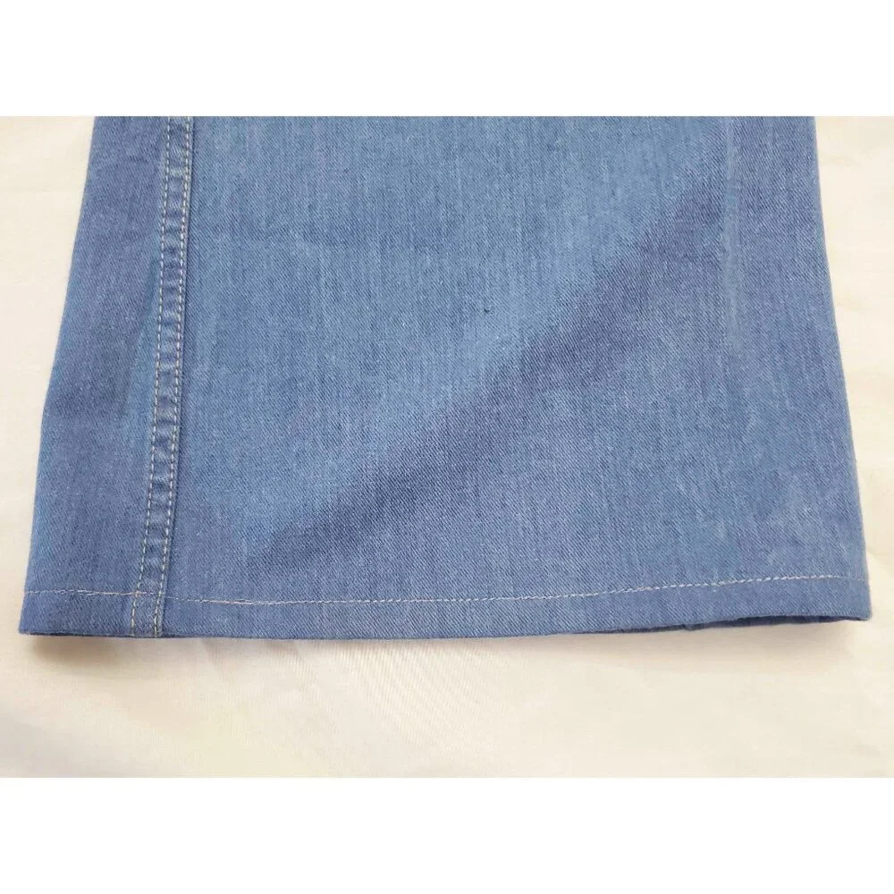 Vintage 1970’s Women's Wide Leg Bell Bottom Jean by Disco Jeans 33” Waist